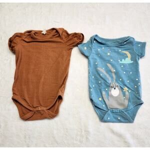 Bamboo Bodysuit duo 3-6m
